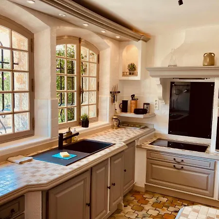 With Spectacular Views - Pool House With Outdoor Kitchen And Pizza Oven Villa Auribeau-sur-Siagne