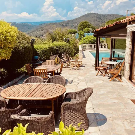 With Spectacular Views - Pool House With Outdoor Kitchen And Pizza Oven * Auribeau-sur-Siagne